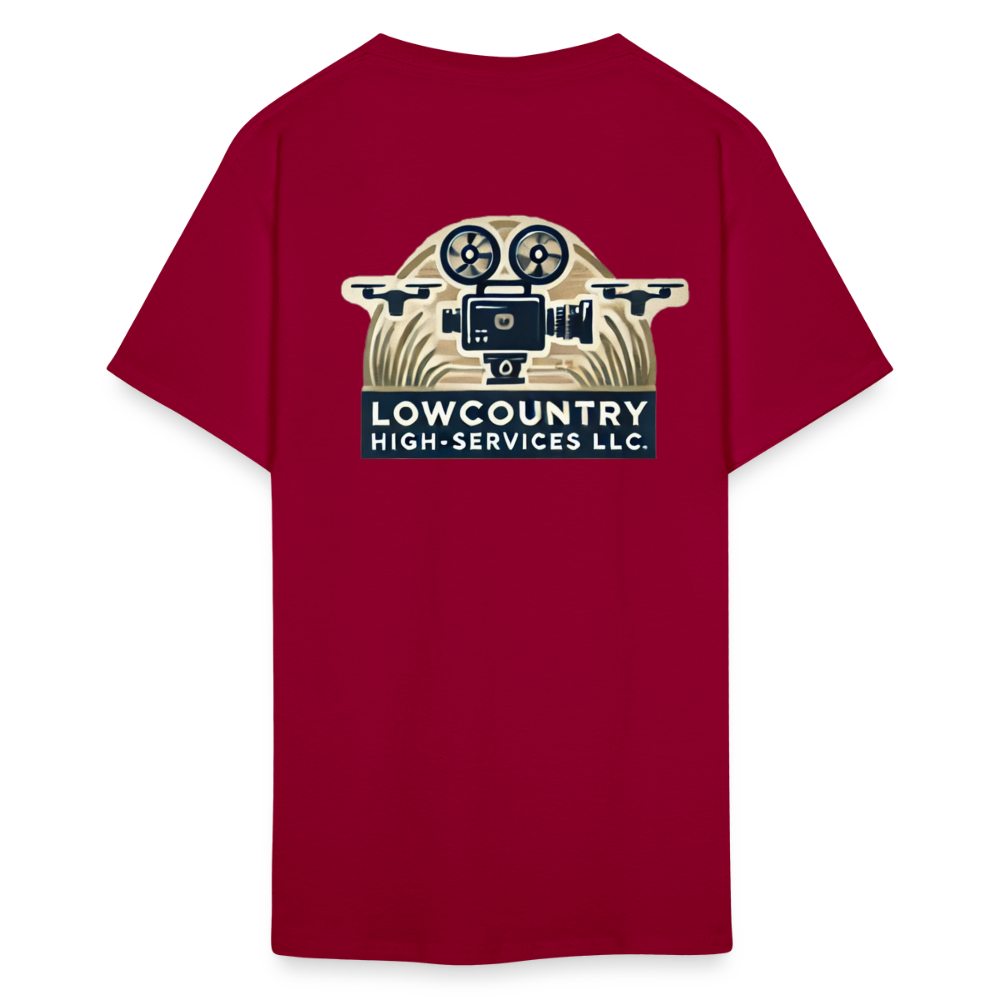 Lowcountry High-Services LLC - Unisex Classic T-Shirt - dark red