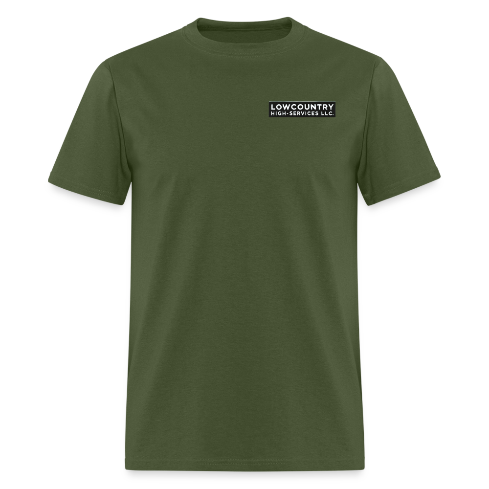 Lowcountry High-Services LLC - Bridge Graphic - Unisex Classic T-Shirt - military green