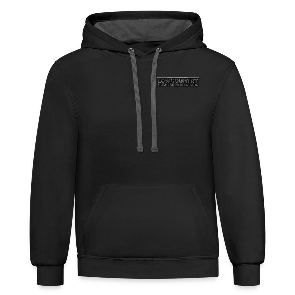 Lowcountry High-Services LLC - Hoodie - black/asphalt