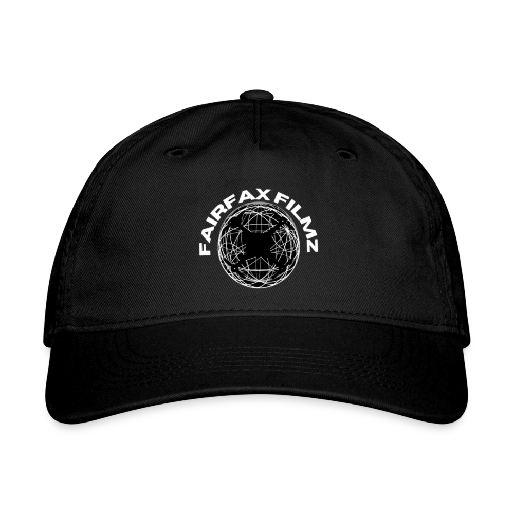 FairfaxFilmz - Organic Baseball Cap - black