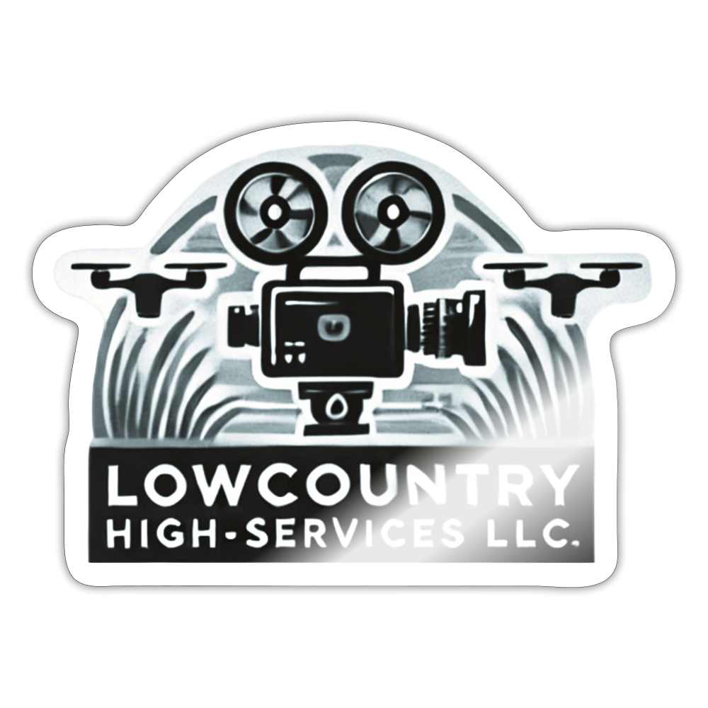 LCHS' - Sticker - GREY - white glossy