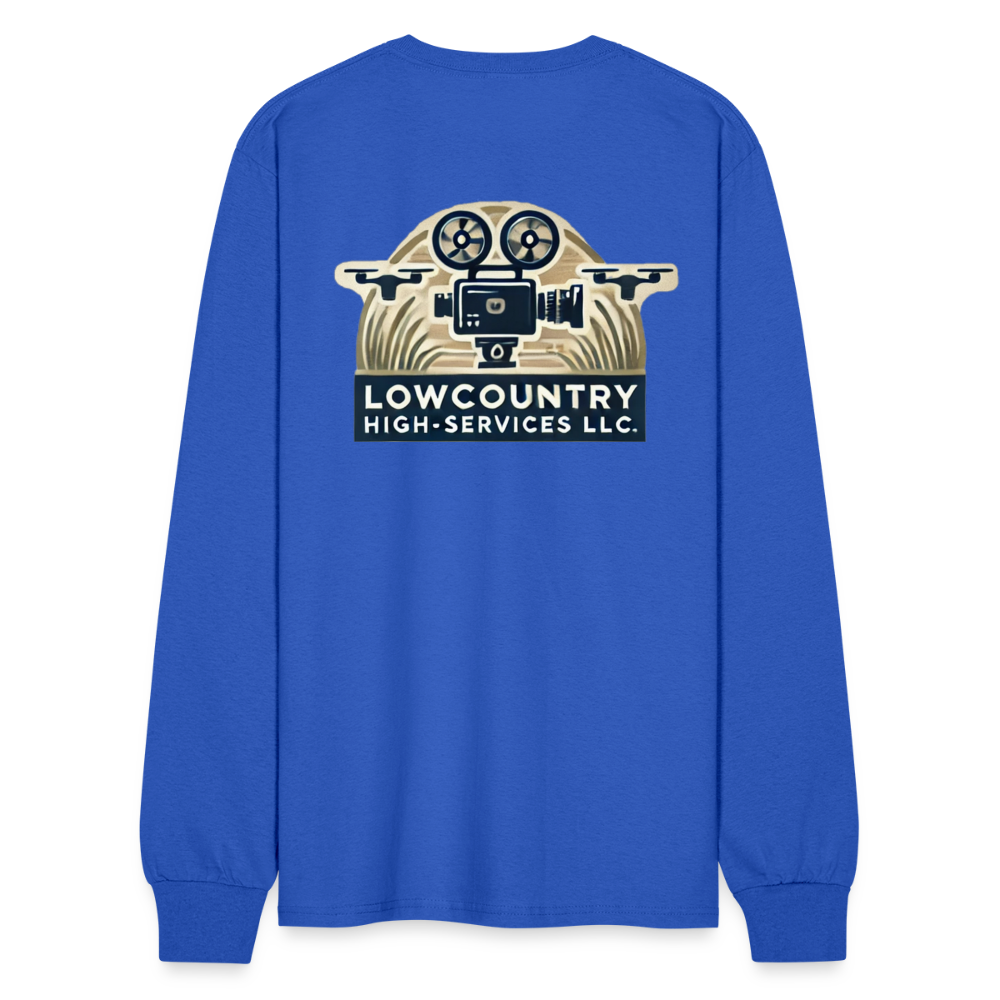 Men's Long Sleeve T-Shirt #2 - Lowcountry High-Services LLC - royal blue