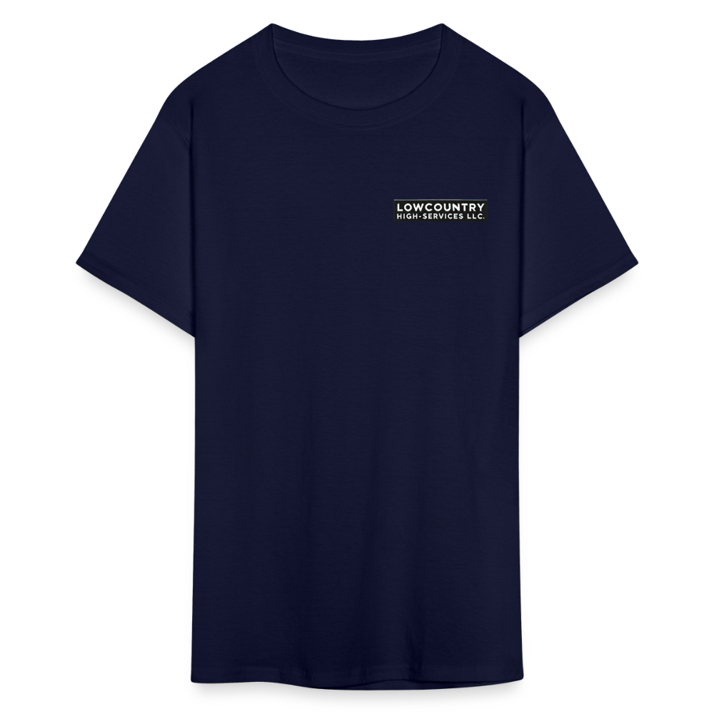 Lowcountry High-Services LLC - Bridge Graphic - Unisex Classic T-Shirt - navy