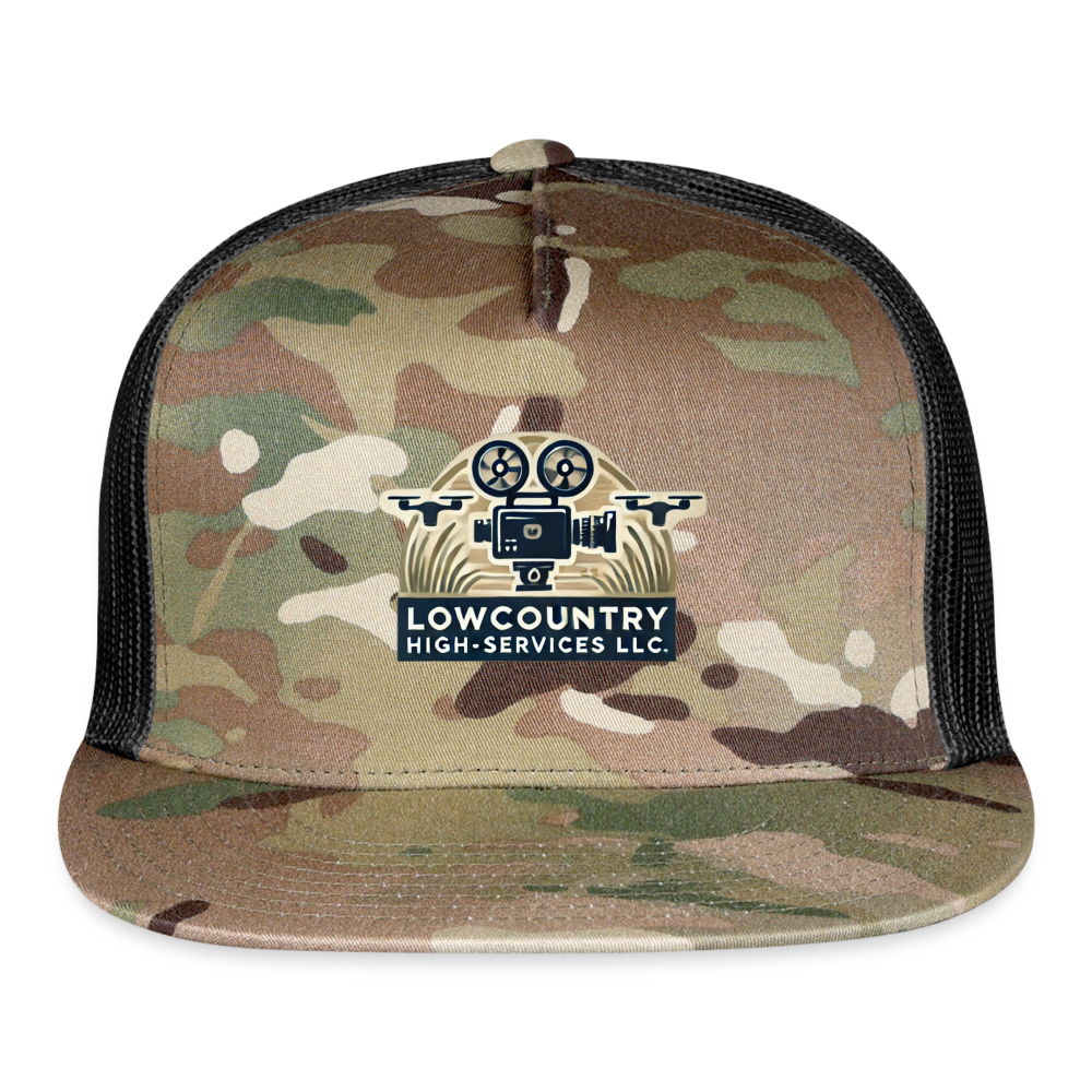 LCHS Trucker Cap 2 - MultiCam\black