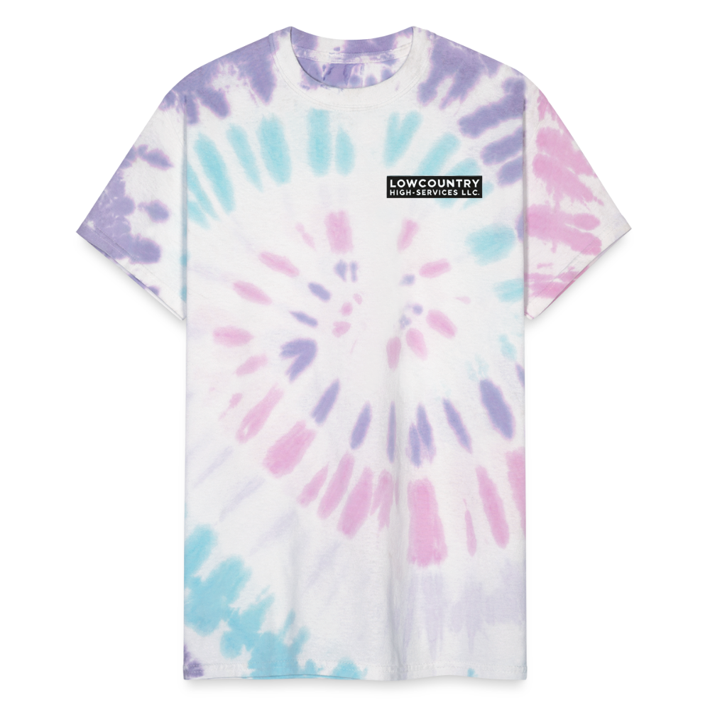 Lowcountry High-Services - Tie-Dye T-Shirt - Pastel Spiral