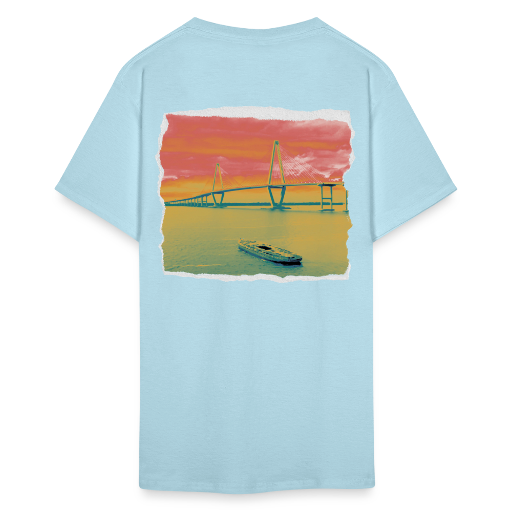 Lowcountry High-Services LLC - Bridge Graphic - Unisex Classic T-Shirt - powder blue
