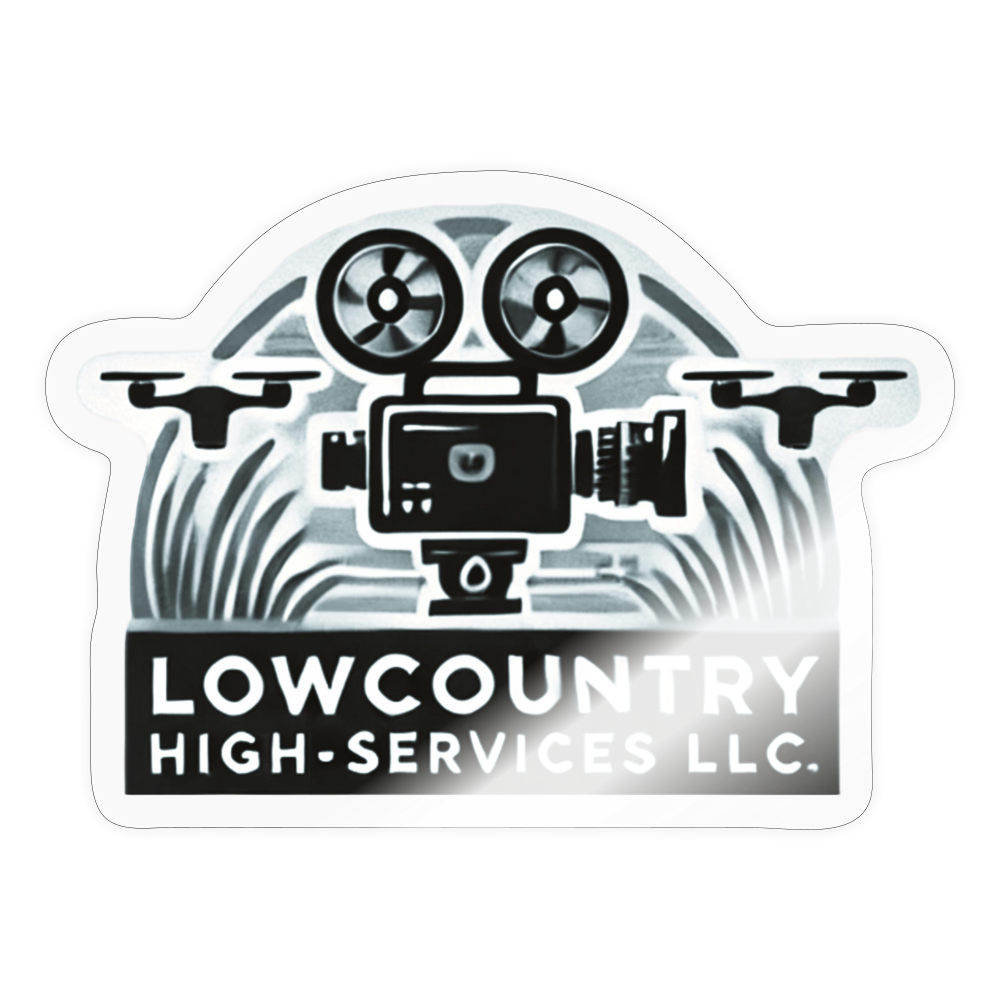LCHS' - Sticker - GREY - transparent glossy