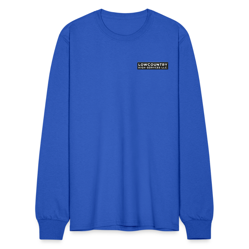 Men's Long Sleeve T-Shirt #2 - Lowcountry High-Services LLC - royal blue