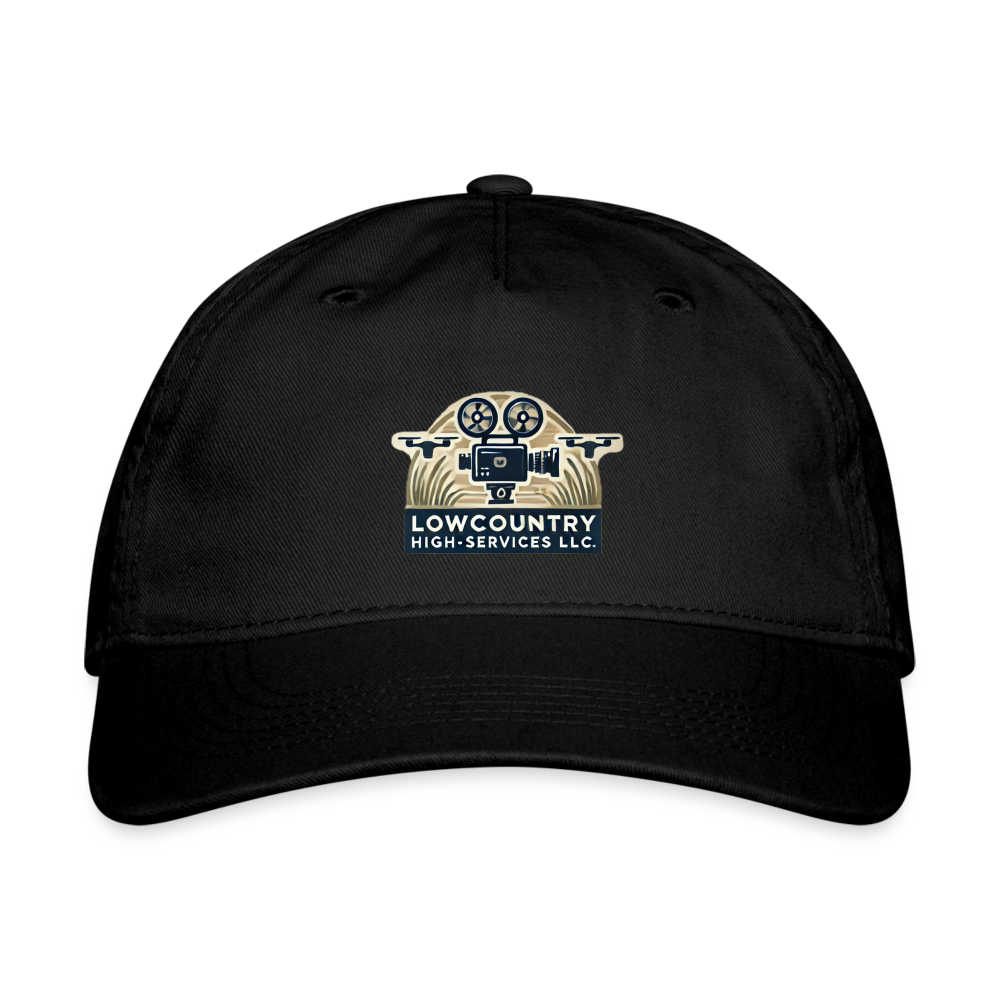 Lowcountry High-Services LLC - Organic Baseball Cap - black