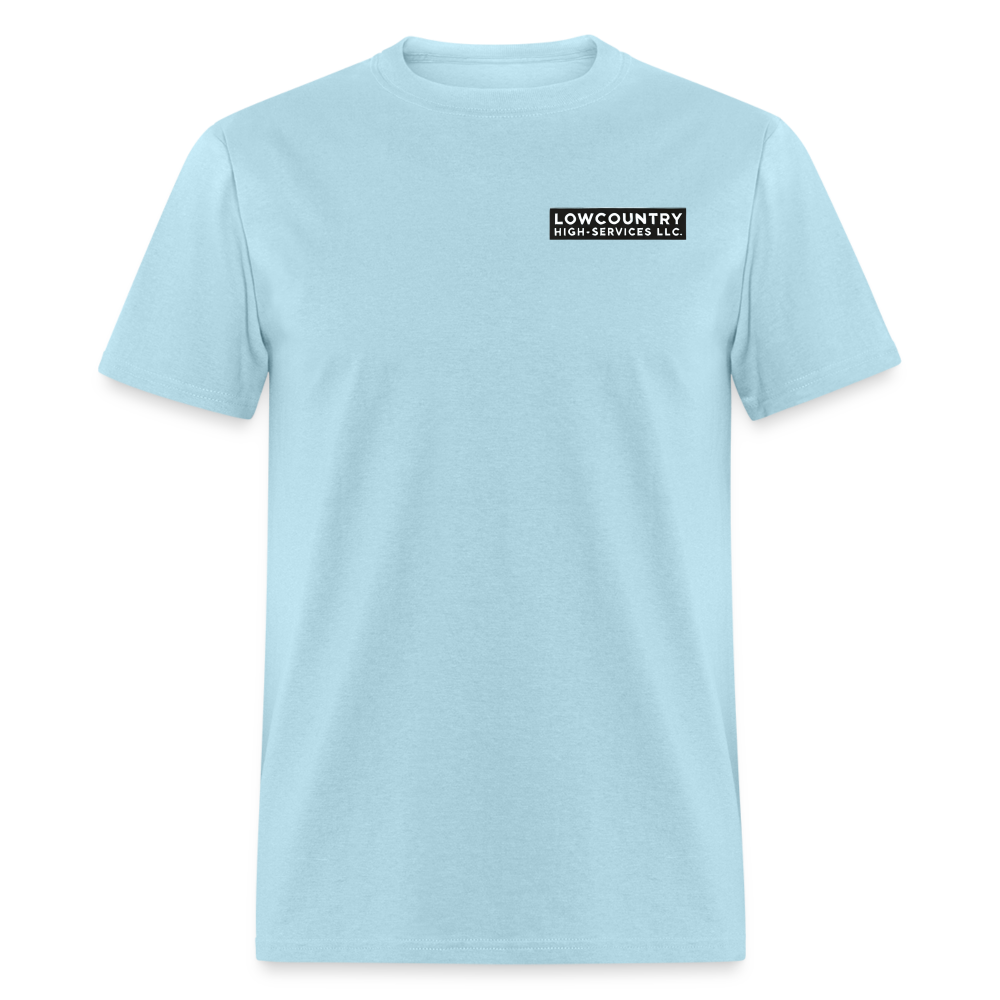 Lowcountry High-Services LLC - Bridge Graphic - Unisex Classic T-Shirt - powder blue
