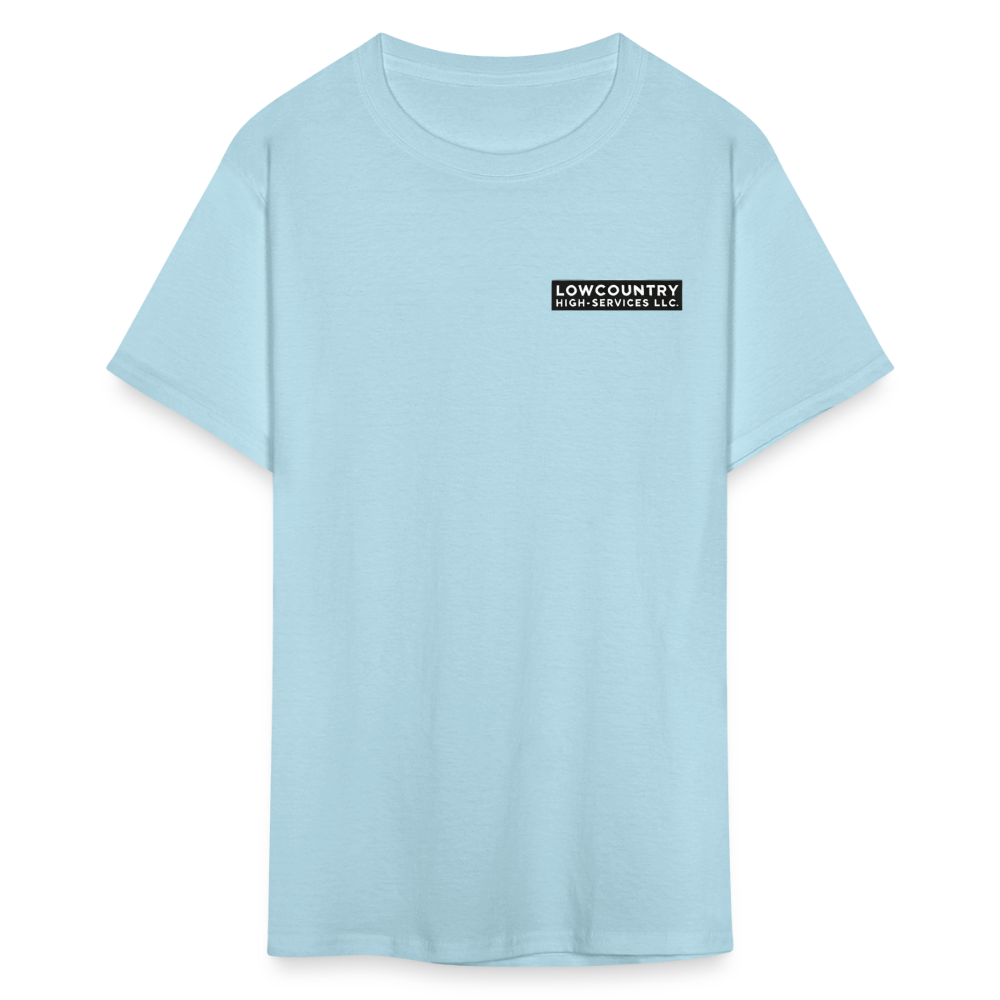 Lowcountry High-Services LLC - Bridge Graphic - Unisex Classic T-Shirt - powder blue