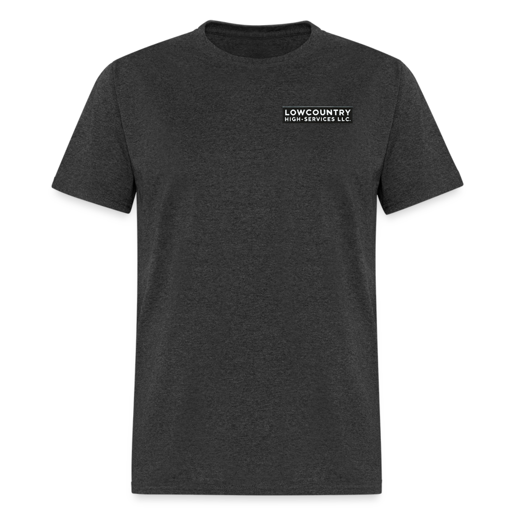 Lowcountry High-Services LLC - Bridge Graphic - Unisex Classic T-Shirt - heather black