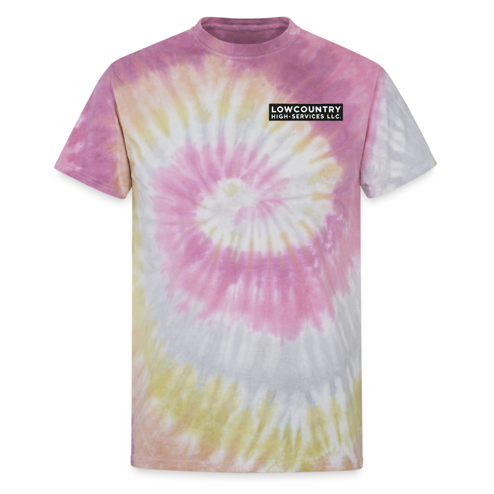 Lowcountry High-Services - Tie-Dye T-Shirt - Desert Rose
