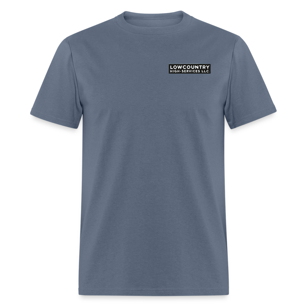 Lowcountry High-Services LLC - Bridge Graphic - Unisex Classic T-Shirt - denim