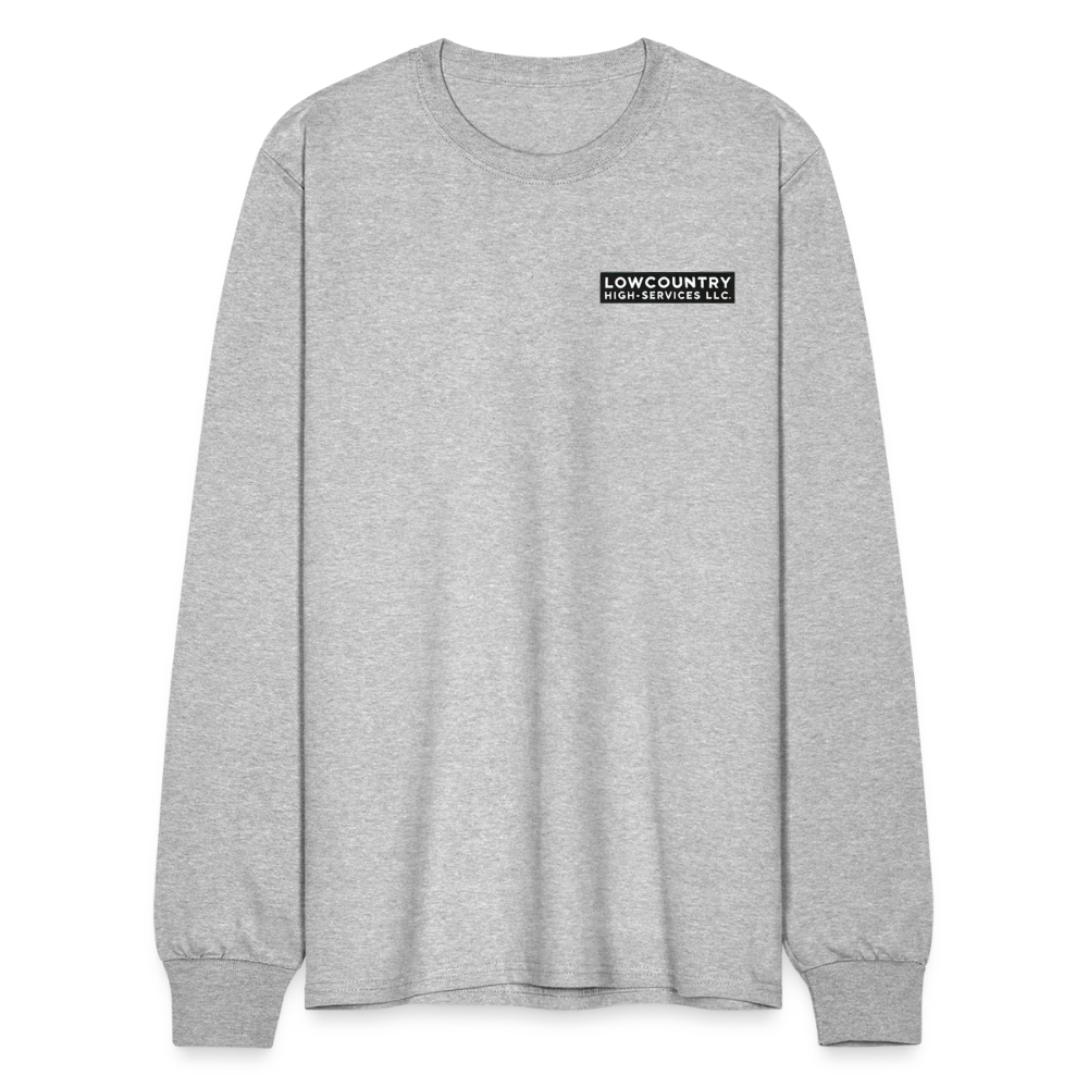 Men's Long Sleeve T-Shirt #2 - Lowcountry High-Services LLC - heather gray