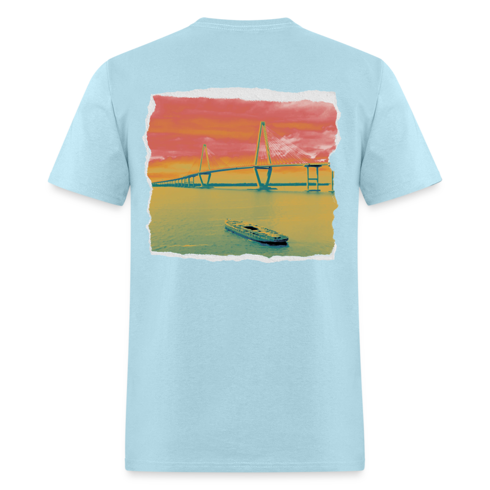 Lowcountry High-Services LLC - Bridge Graphic - Unisex Classic T-Shirt - powder blue