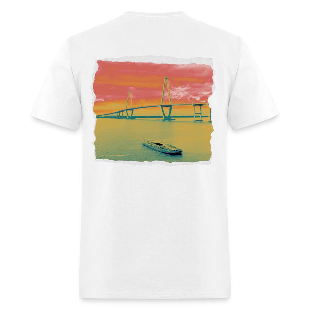Lowcountry High-Services LLC - Bridge Graphic - Unisex Classic T-Shirt - white