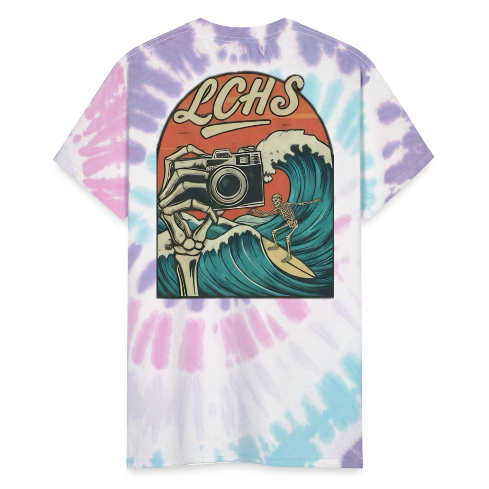 LCHS Unisex Tie Dye T-Shirt - Pastel Spiral