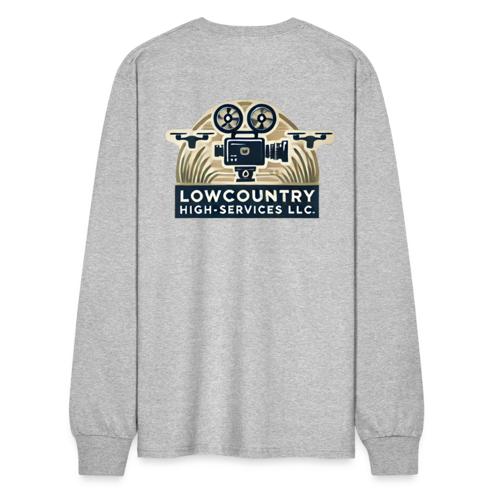 Men's Long Sleeve T-Shirt #2 - Lowcountry High-Services LLC - heather gray