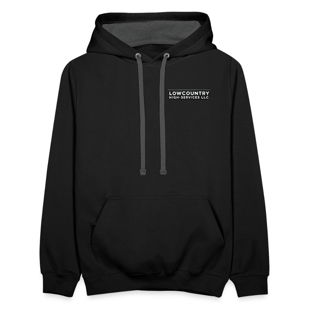 Lowcountry High-Services LLC - Hoodie - black/asphalt