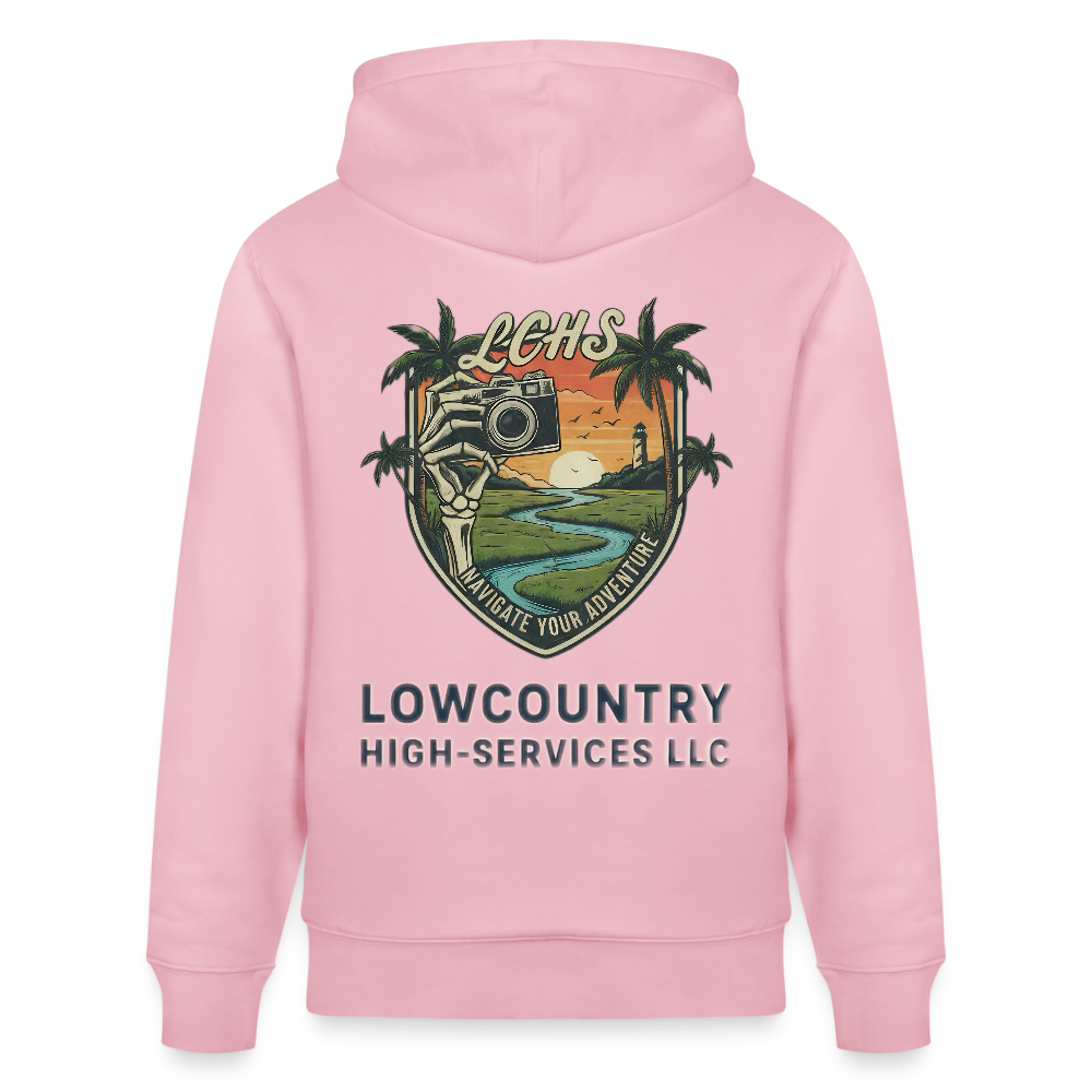 LCHS Organic Hoodie - pale pink