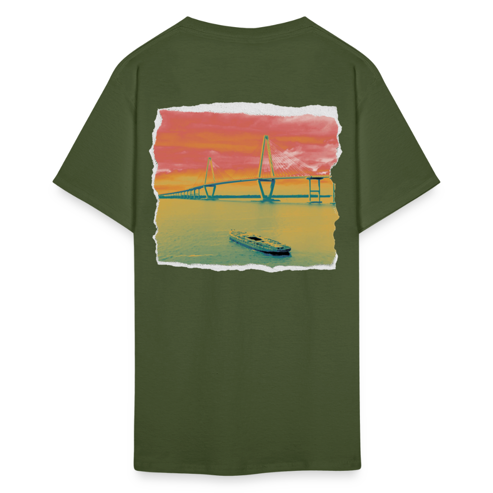 Lowcountry High-Services LLC - Bridge Graphic - Unisex Classic T-Shirt - military green