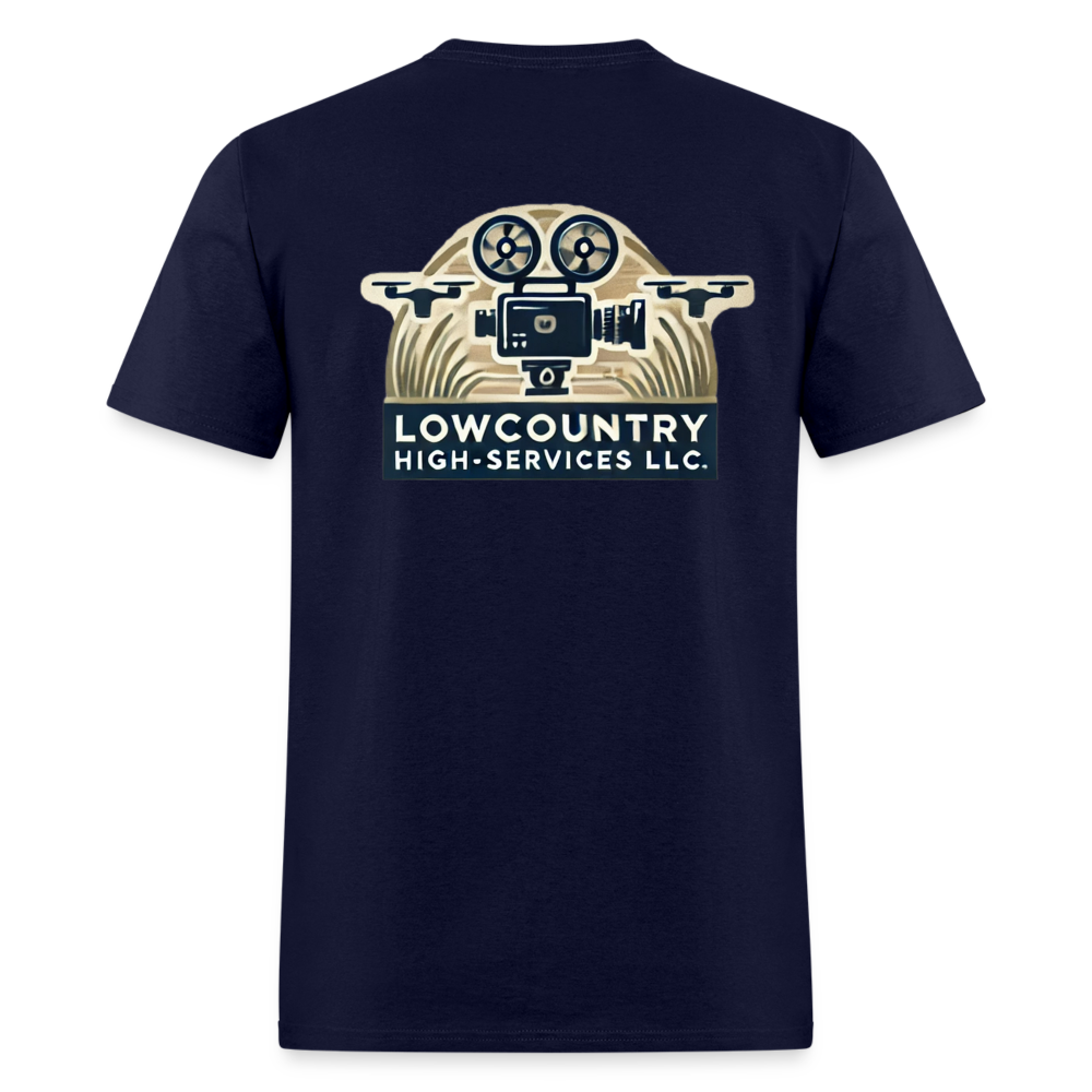 Lowcountry High-Services LLC - Unisex Classic T-Shirt - navy