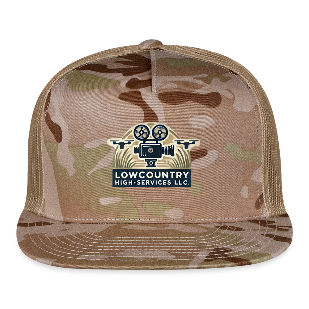 LCHS Trucker Cap 2 - MultiCam\tan