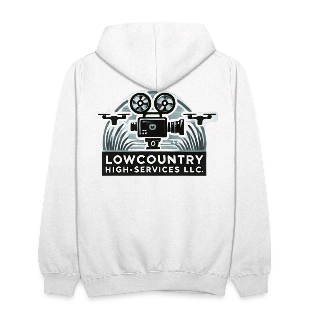 Lowcountry High-Services LLC - Hoodie - white/gray