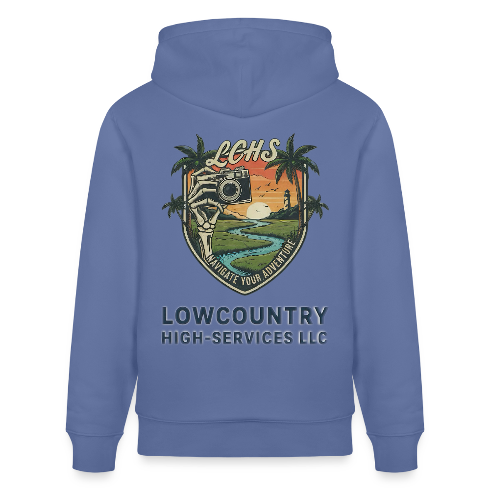 LCHS Organic Hoodie - bright blue