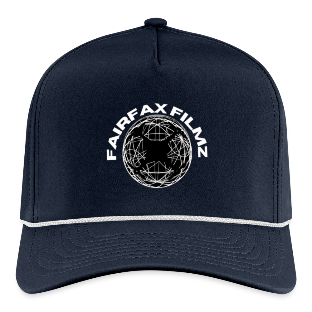 FairfaxFIlmz - Rope Cap - navy/white