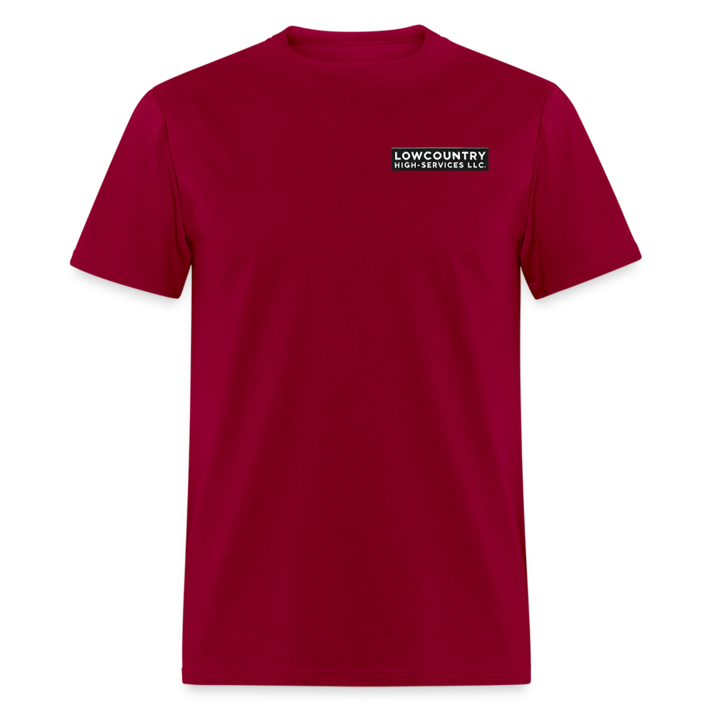 Lowcountry High-Services LLC - Bridge Graphic - Unisex Classic T-Shirt - dark red