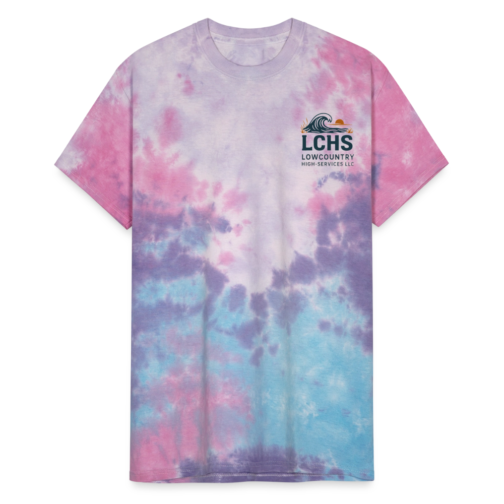 LCHS Unisex Tie Dye T-Shirt - cotton candy