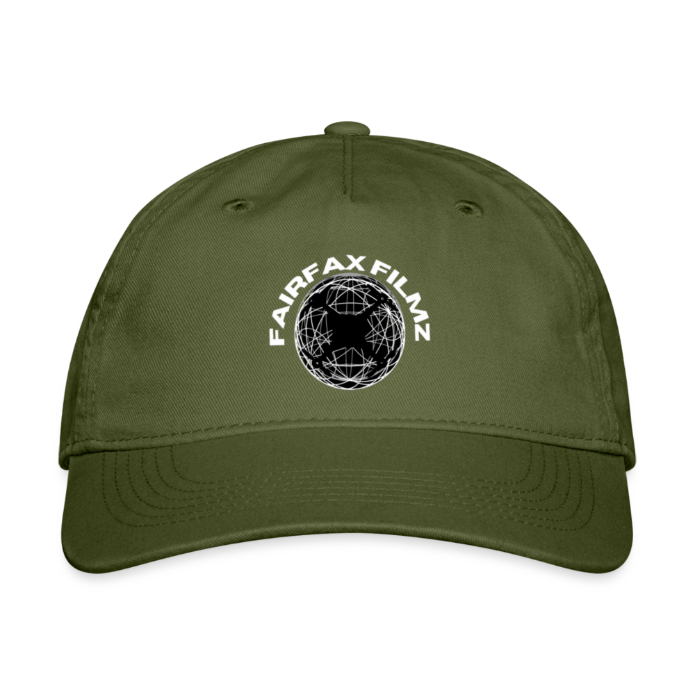 FairfaxFilmz - Organic Baseball Cap - olive green