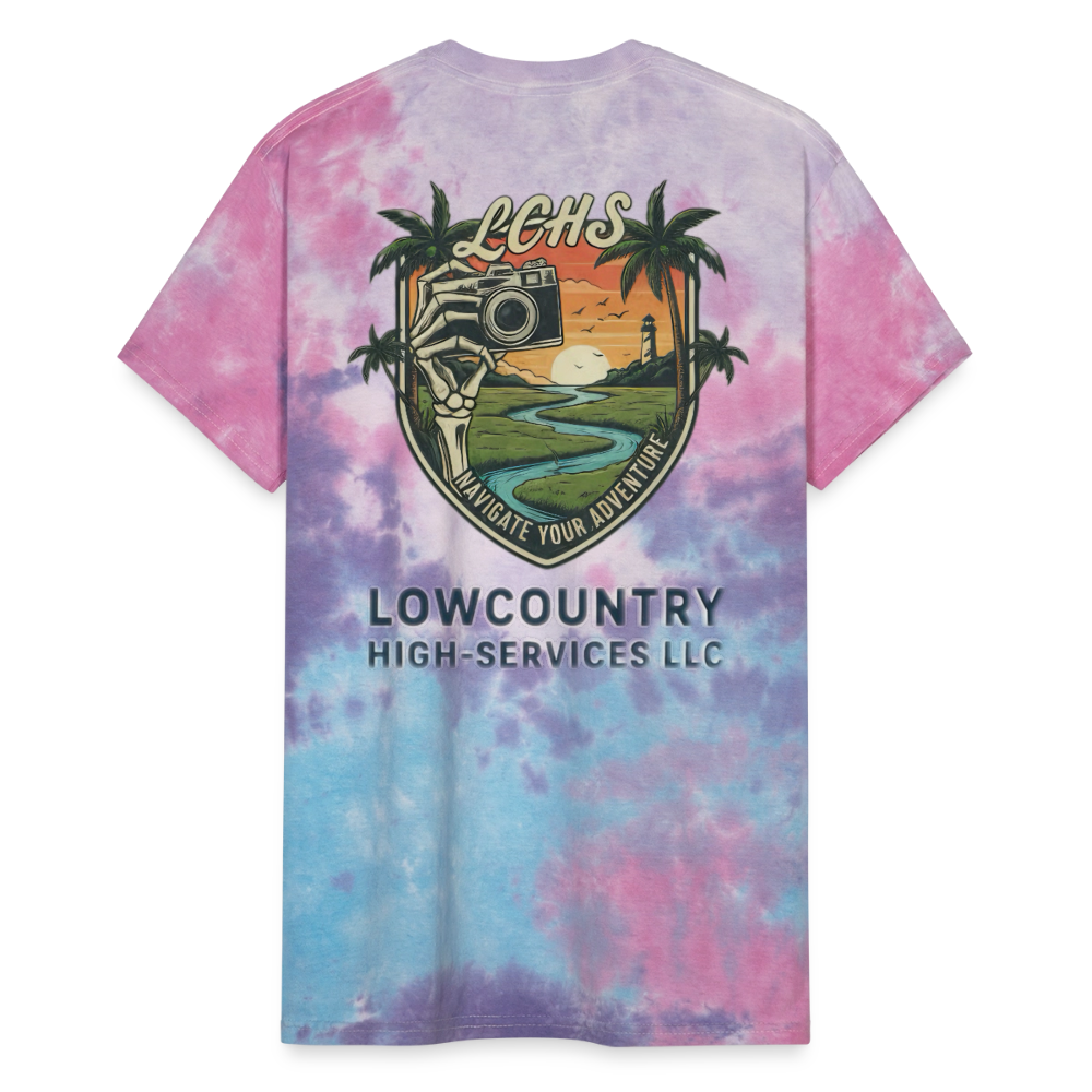 Unisex Tie Dye T-Shirt - cotton candy
