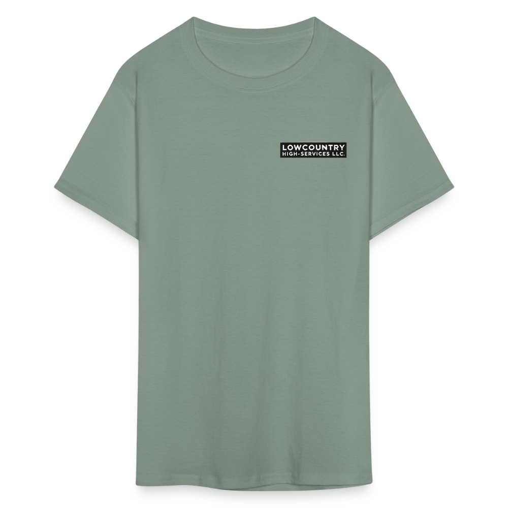 Lowcountry High-Services LLC - Bridge Graphic - Unisex Classic T-Shirt - sage