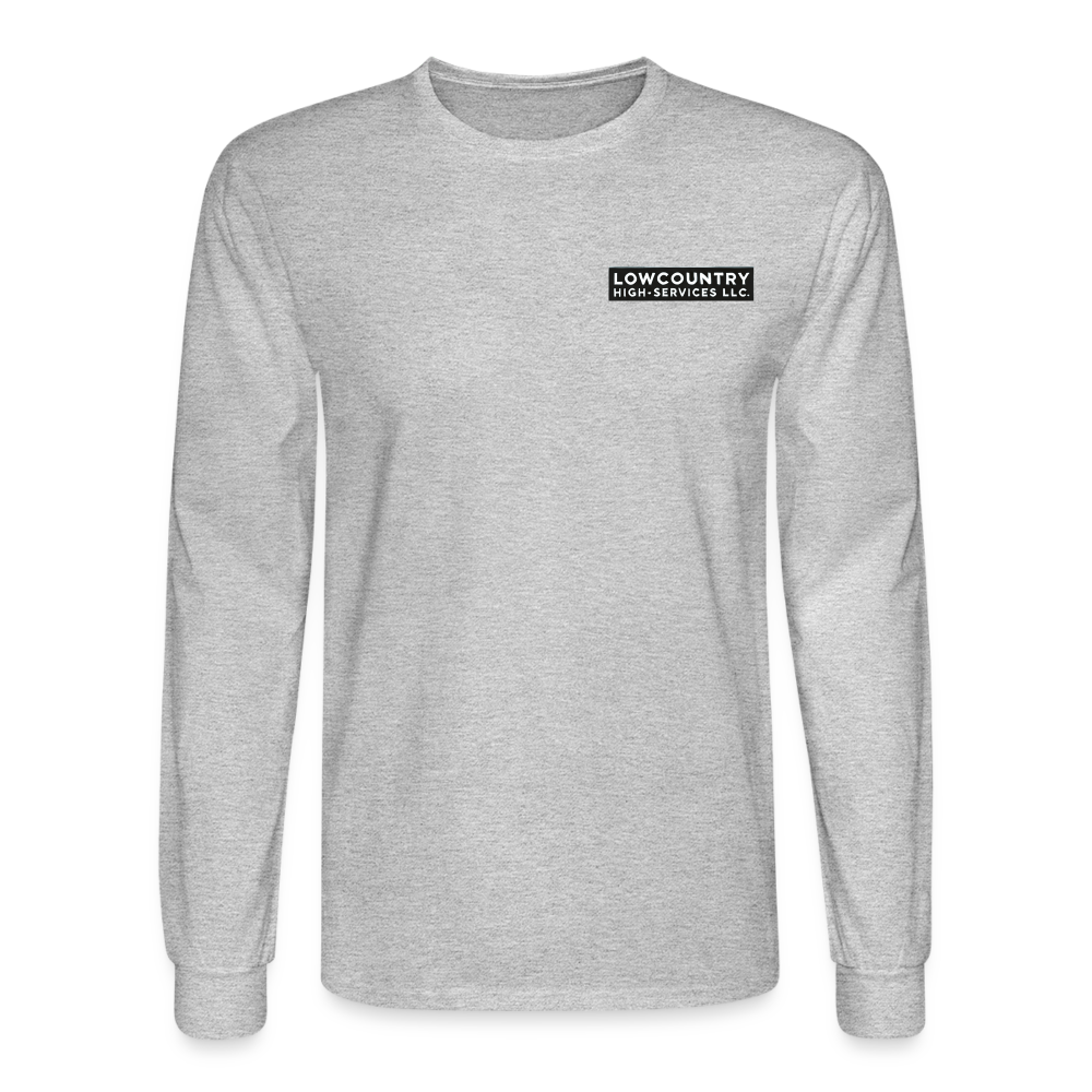 Men's Long Sleeve T-Shirt #2 - Lowcountry High-Services LLC - heather gray
