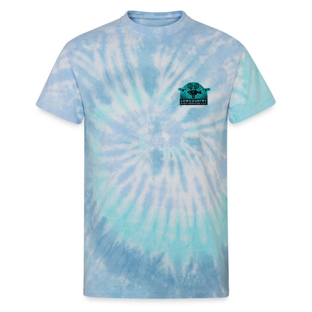Lowcountry High-Services Tie-Dye T-Shirt - blue lagoon
