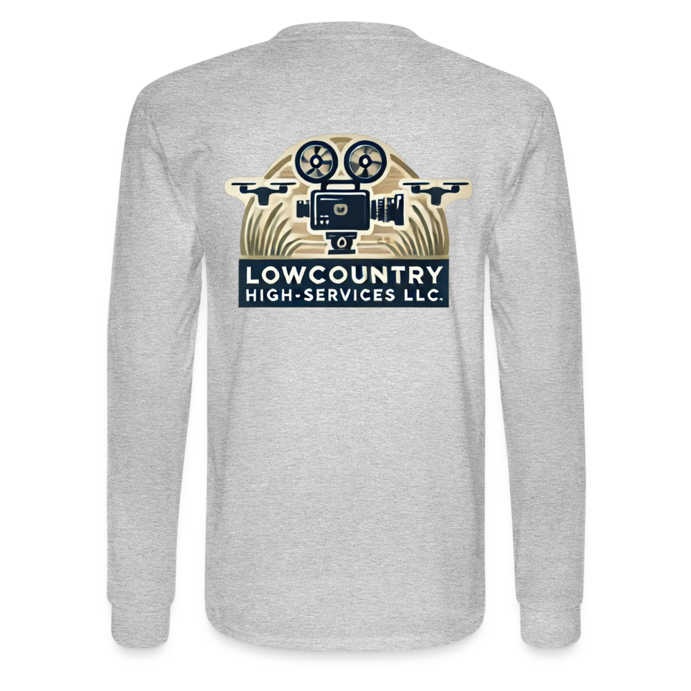 Men's Long Sleeve T-Shirt #2 - Lowcountry High-Services LLC - heather gray