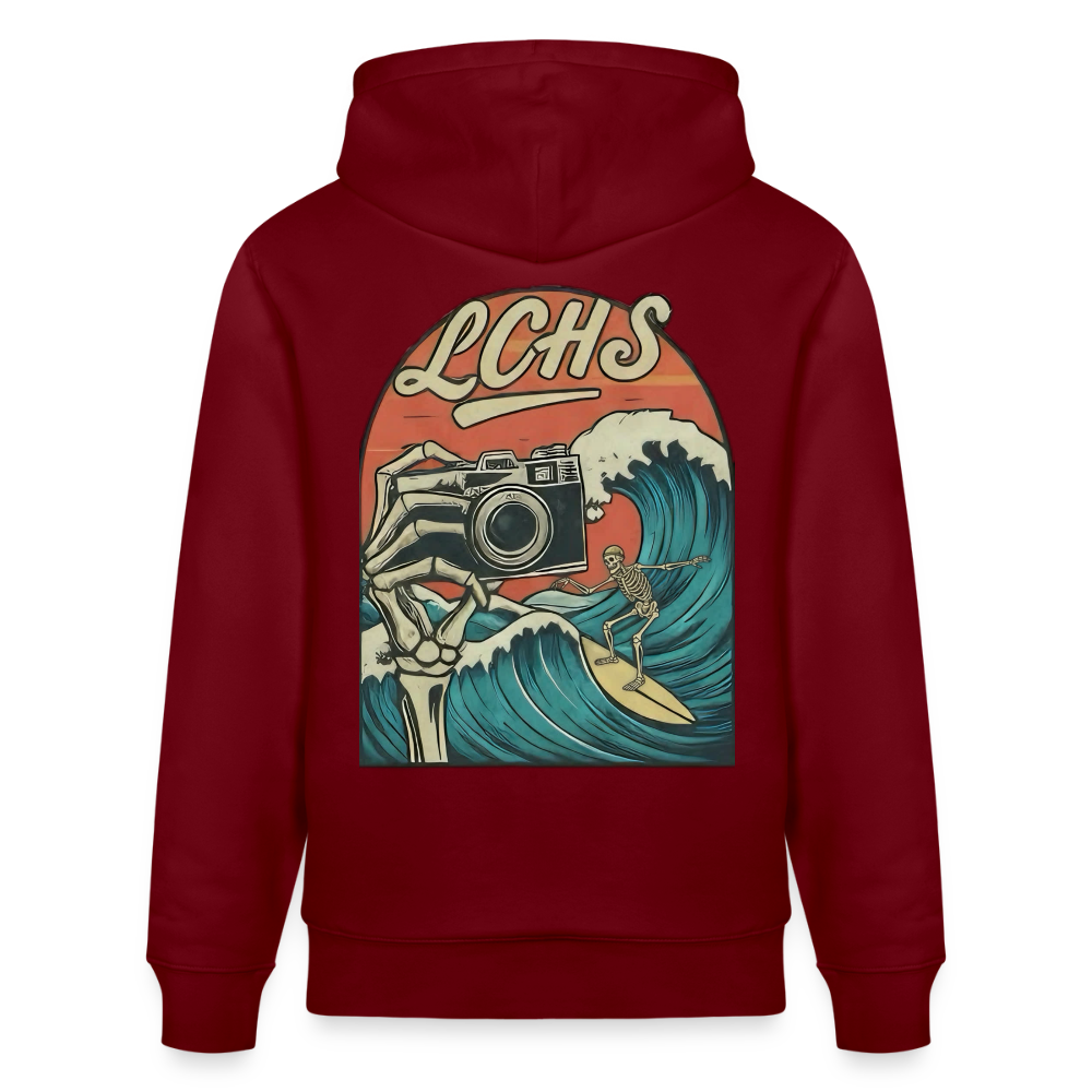 LCHS hoodie - burgundy