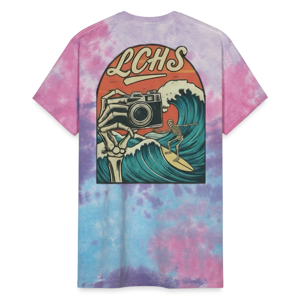 LCHS Unisex Tie Dye T-Shirt - cotton candy