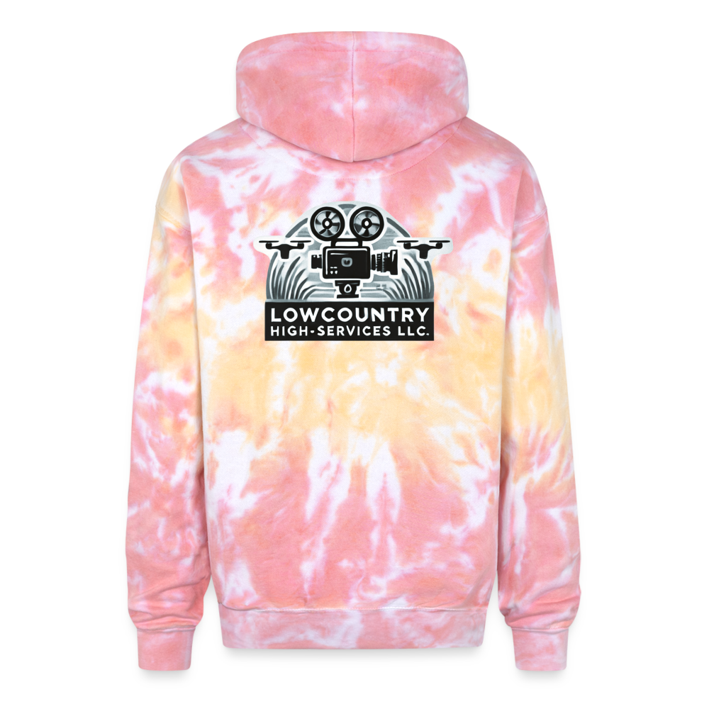 Lowcountry High-Services LLC - Adult Tie Dye Hoodie - funnel cake