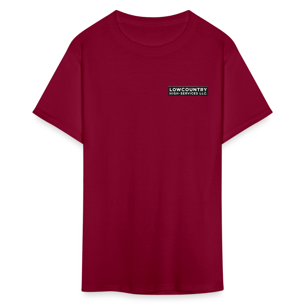 Lowcountry High-Services LLC - Unisex Classic T-Shirt - burgundy