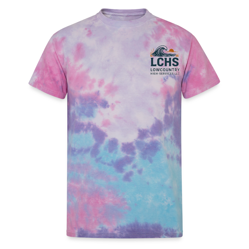 LCHS Unisex Tie Dye T-Shirt - cotton candy