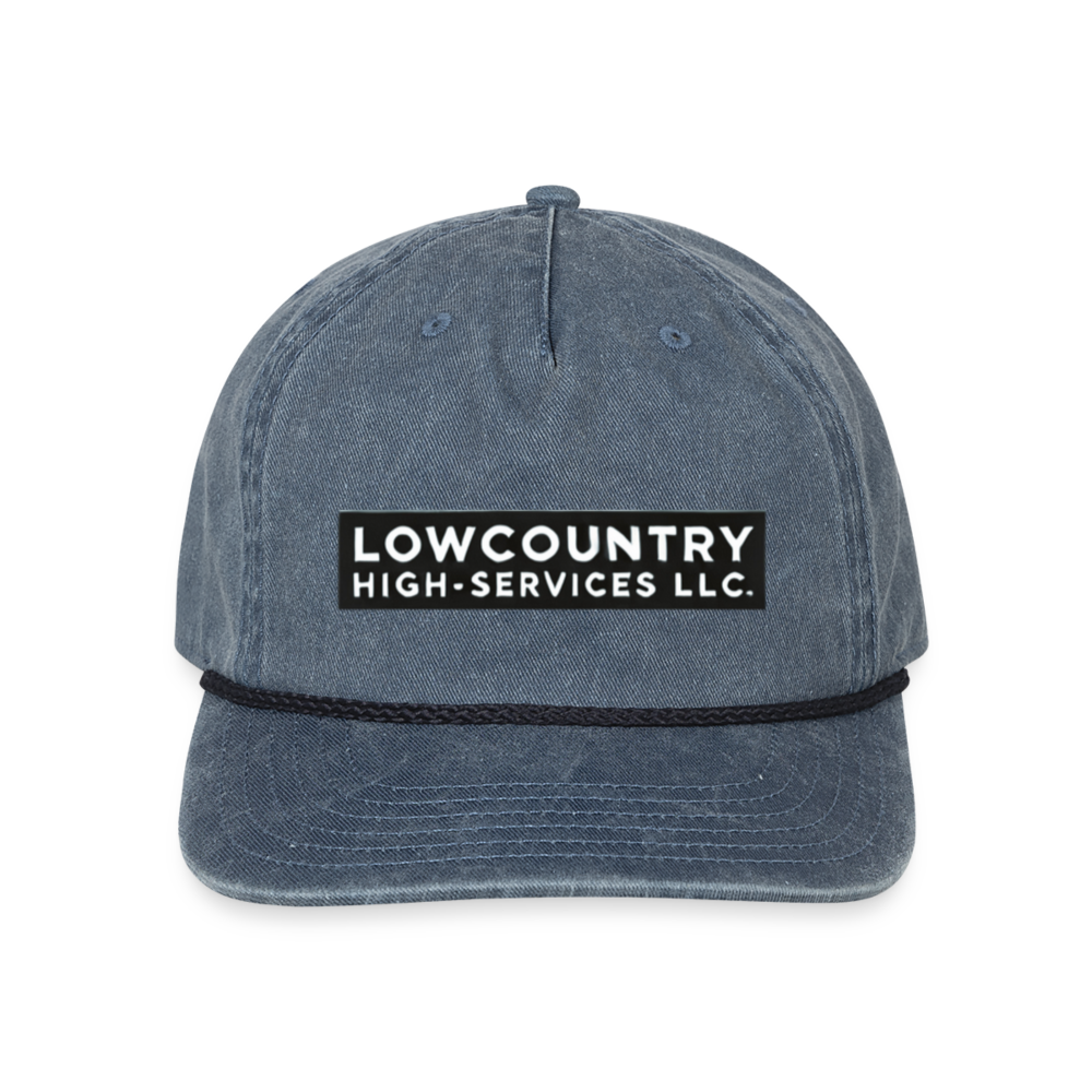 LCHS' #2 - Vintage Washed Rope Cap - washed navy