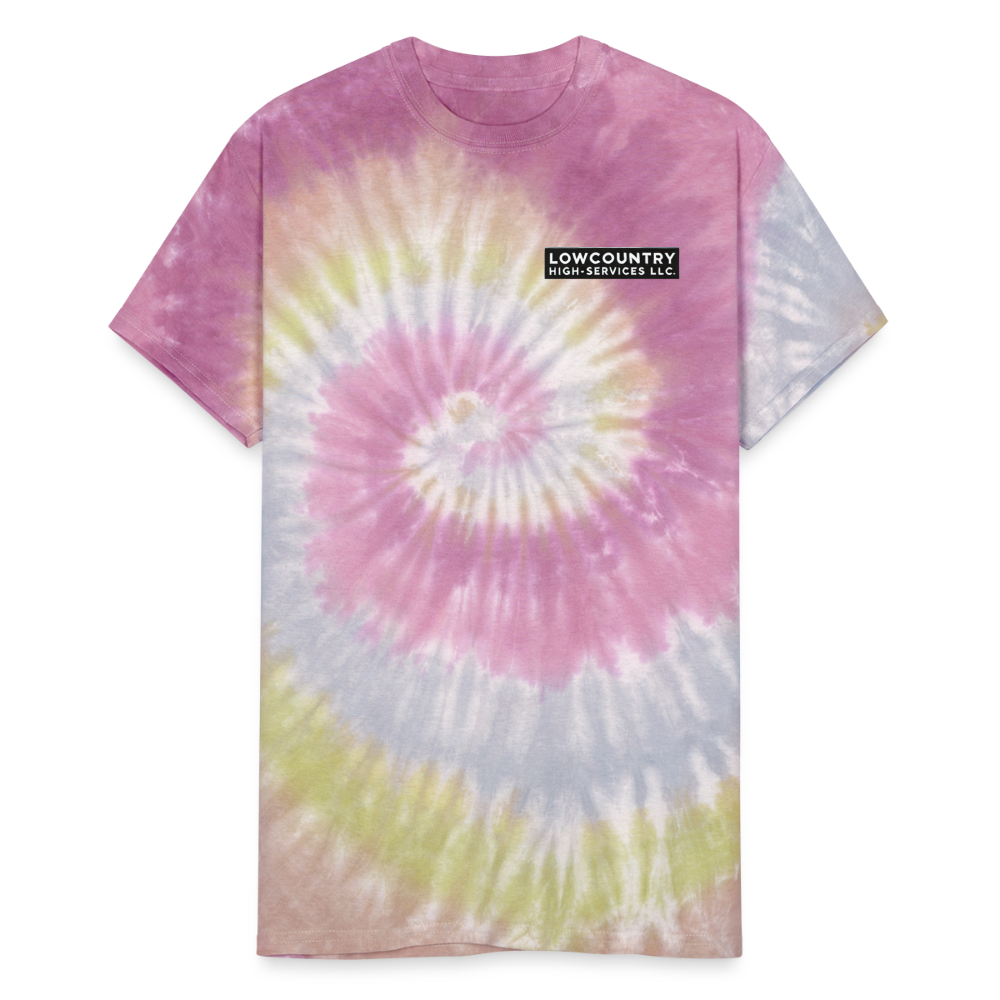 Lowcountry High-Services - Tie-Dye T-Shirt - Desert Rose
