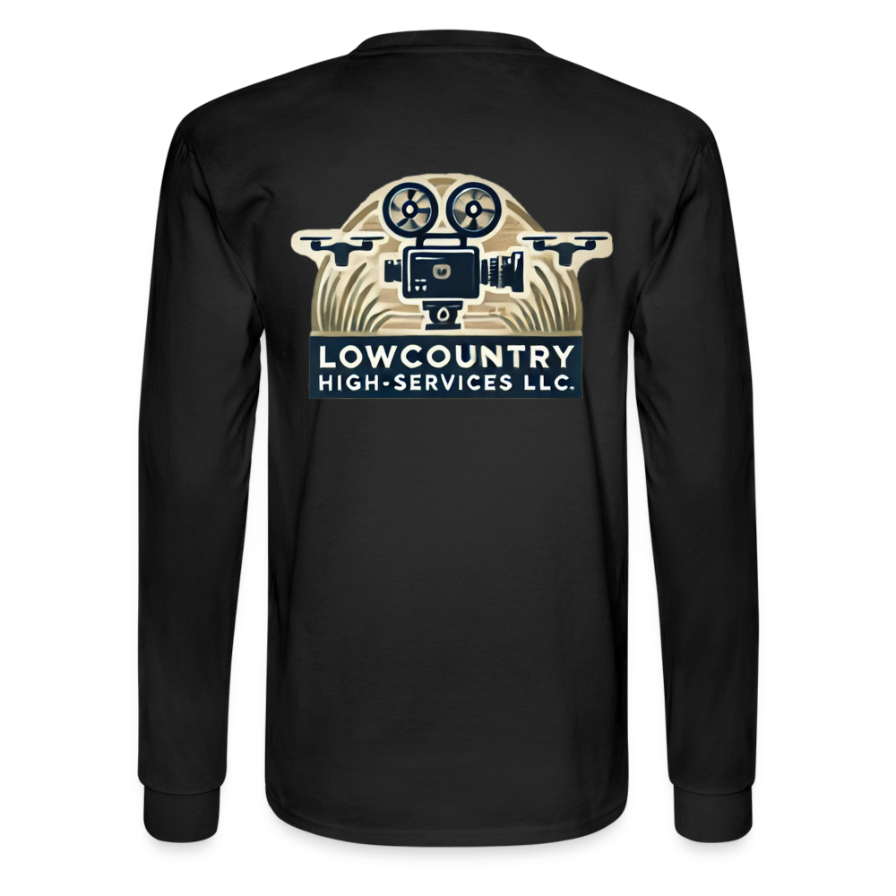 Men's Long Sleeve T-Shirt #2 - Lowcountry High-Services LLC - black