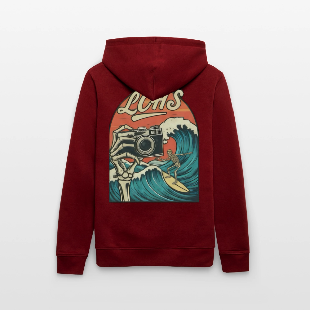 LCHS hoodie - burgundy