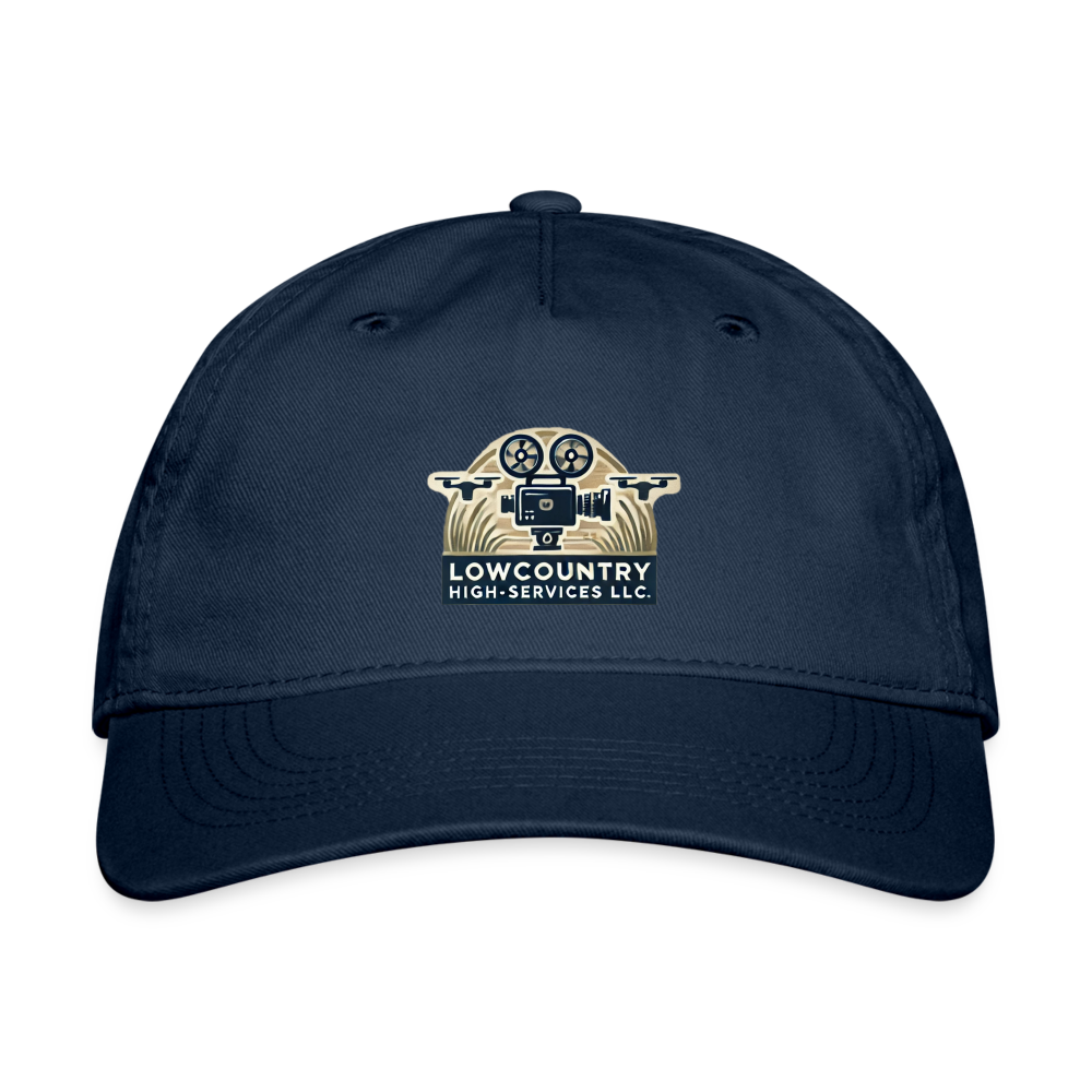 Lowcountry High-Services LLC - Organic Baseball Cap - navy