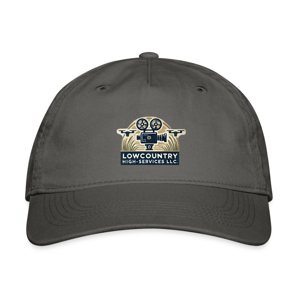 Lowcountry High-Services LLC - Organic Baseball Cap - charcoal